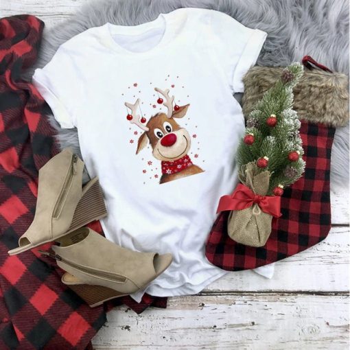 Unisex Christmas T ShirtTopsLet-Bake-Stuff-Drink-Hot-Cocoa-a-4
