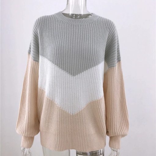 Loose Knitted SweaterTopsLoose-Knitted-Sweater-Women-Jump