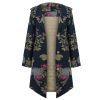 Plus Size Cotton Floral Women’s Vintage CoatTopsPlus-Size-Women-s-jacket-Suede-w-1