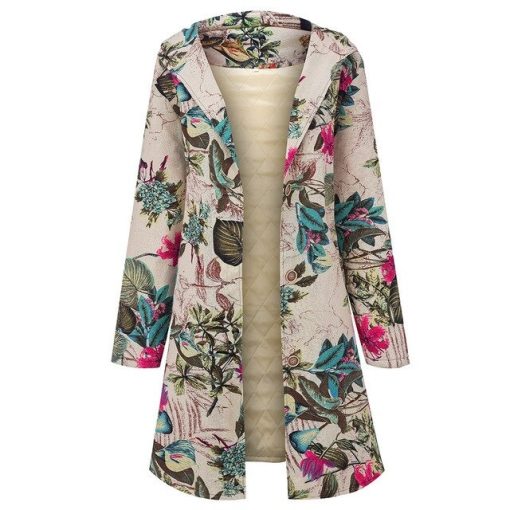 Plus Size Cotton Floral Women’s Vintage CoatTopsPlus-Size-Women-s-jacket-Suede-w-2