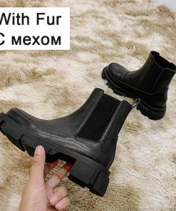 New Style Women’s Leather Ankle BootsBootsRIZABINA-Ins-Real-Leather-Women