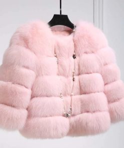 Faux Fur Elegant Warm CoatTopsS-3XL-Mink-Coats-Women-2020-Wint-5