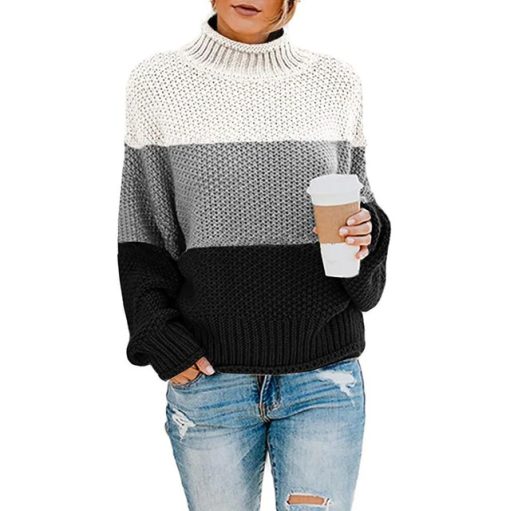 Autumn Winter Knitted SweaterTopsSweater-Female-2020-Autumn-Winte-3