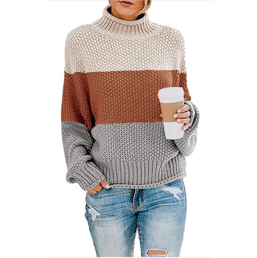 Autumn Winter Knitted SweaterTopsSweater-Female-2020-Autumn-Winte-4