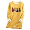 Women’s Fleece Christmas Warm TopsTopsWomen-Fleece-Sweatshirt-Christma-2