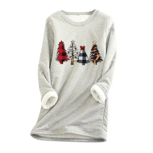 Women’s Fleece Christmas Warm TopsTopsWomen-Fleece-Sweatshirt-Christma-6