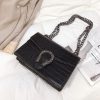 Korean Simple Leisure HandbagHandbags2019-New-Shoulder-Bag-Chains-Mes-1