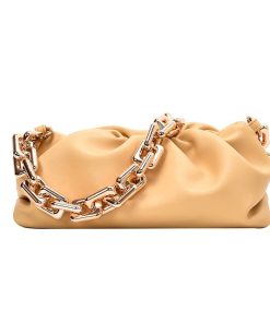 Korean Style Soft Luxury HandbagHandbagsBag-For-Women-Cloud-bag-Soft-Lea