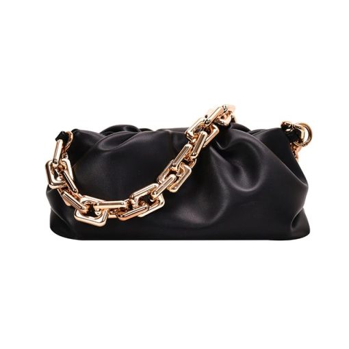 Korean Style Soft Luxury HandbagHandbagsBag-For-Women-Cloud-bag-Soft-Lea-5