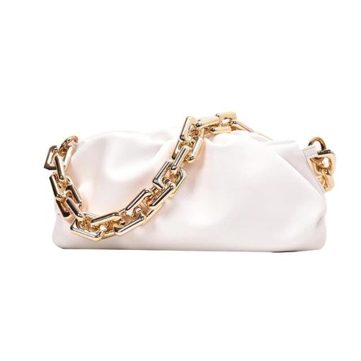 Korean Style Soft Luxury HandbagHandbagsBag-For-Women-Cloud-bag-Soft-Lea-6