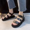 Soft Casual Open Toe Gladiator SandalShoesSummer-shoes-woman-Flat-Platform-2