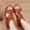2021 Summer Genuine Leather Comfortable SandalsShoes2020-Summer-Handmade-Genuine-Leather-Women-Sandals-Comfortable-Flat-Shoes-For-Women-Summer-Mather-Cow-Leather.jpg_640x640