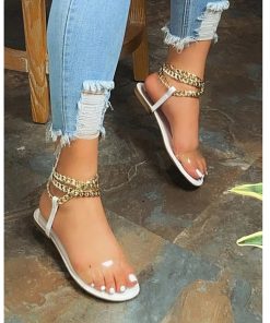 New Style Summer Flat SandalsShoes2021-Summer-New-Style-Flat-Sanda-1
