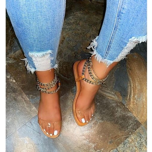 New Style Summer Flat SandalsShoes2021-Summer-New-Style-Flat-Sanda