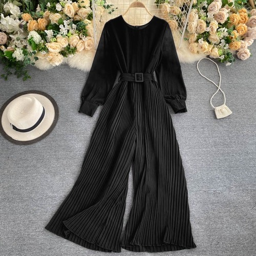 2021 New Style Wide Leg Solid Color JumpsuitDressesFitaylor-2020-New-Autumn-Elegant-4