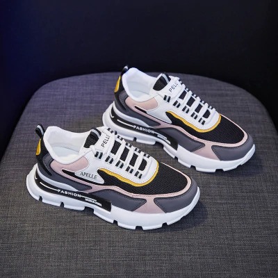 New Hot Sale Breathable Korean SneakerShoesBLACK