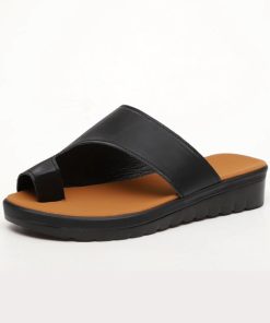 Women’s Comfy Plain Summer SandalsShoesMCCKLE-Women-Comfy-Plain-Shoes-F-1