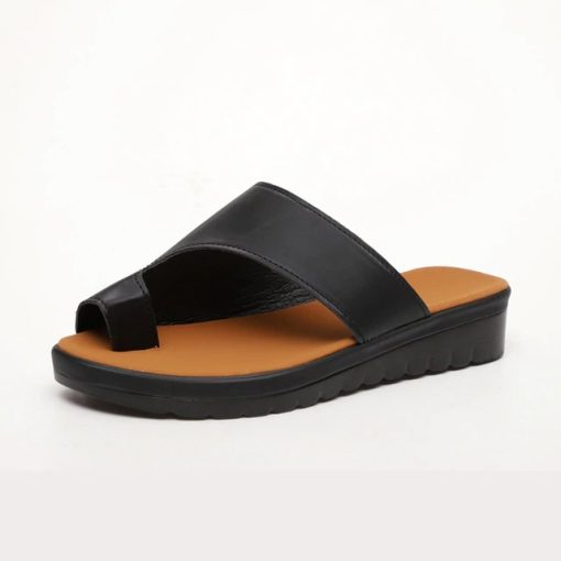 Women’s Comfy Plain Summer SandalsShoesMCCKLE-Women-Comfy-Plain-Shoes-F-1