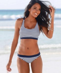 New Sexy Striped Beach Bikini SetDressesNew-Sexy-Striped-Beach-Bikinis-S-1