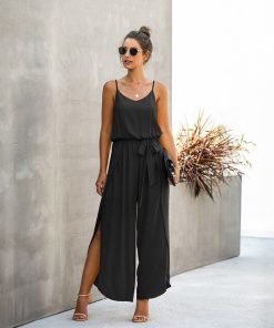 New Sexy Backless JumpsuitDressesRompers-Summer-Black-Sexyy-Backle