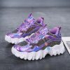 Breathable Round Toe Leisure Chunky SneakerShoesSneakers-Women-Spring-2021-Fashi-4