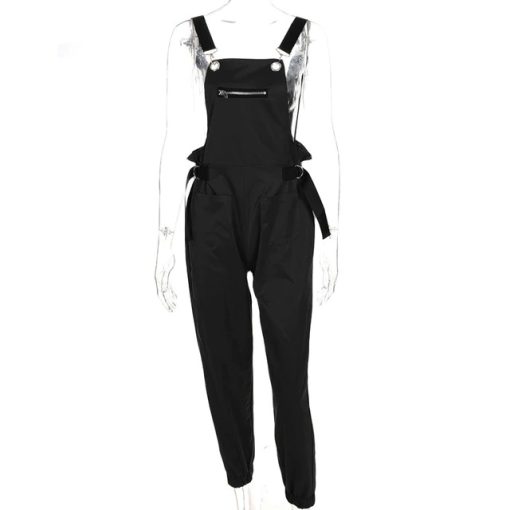 New Arrival Cotton JumpsuitDressesVangull0-Spring-New-Solid-Womens