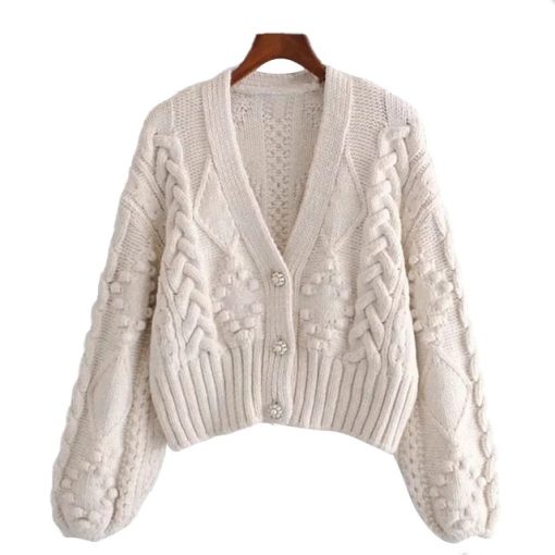 Women’s  Autumn Knitted Cardigan SweaterTopsWESAY-JESI-Women-s-2021Spring-Au