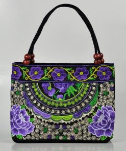 Embroidered Shoulder BagHandbagsWomen-Shoulder-Bags-Embroidery-E