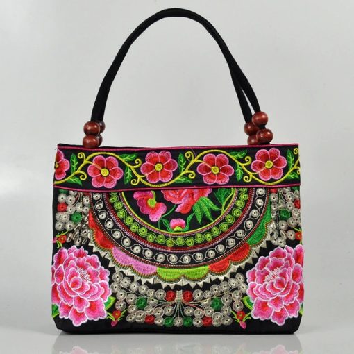 Embroidered Shoulder BagHandbagsWomen-Shoulder-Bags.-Embroidery-E