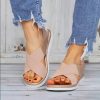 Non-Slip Light weight SandalShoesComfy-Slip-On-Sandals-Elastic-Te-1