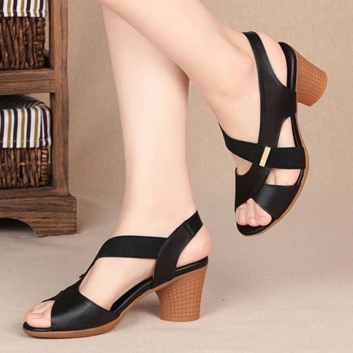 New Arrival Summer Leather SandalShoesFashion-Women-Sandals-Platform-S-1