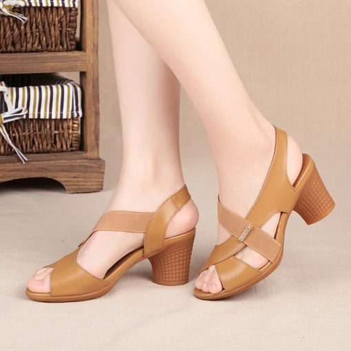 New Arrival Summer Leather SandalShoesFashion-Women-Sandals-Platform-S-2