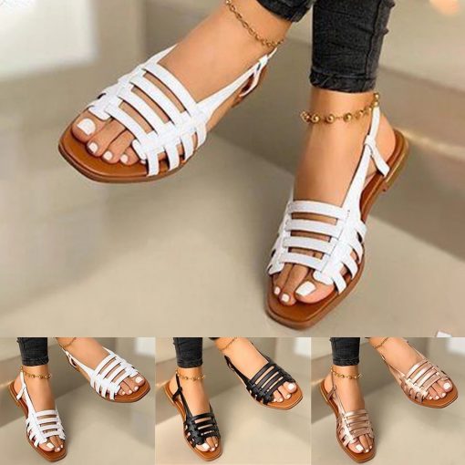 New Arrival Summer SandalsShoesFlat-Sandals-Ladies-Summer-Outdo