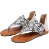 Leopard Print Flat SandalsShoesLA-ASIMI-Summer-Thong-Sandals-Lad