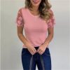 Sexy Lace Patchwork T ShirtTopsSexy-Lace-Patchwork-Women-T-Shir-1