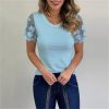 Sexy Lace Patchwork T ShirtTopsSexy-Lace-Patchwork-Women-T-Shir-2