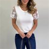 Sexy Lace Patchwork T ShirtTopsSexy-Lace-Patchwork-Women-T-Shir-4