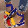 Casual Candy Color SandalShoesSummer-Sandals-Women-Wedges-Plat-2