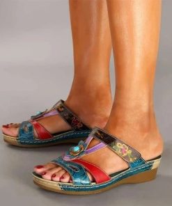 New Summer Leather SlipperShoesWomen-Sandals-Heeled-Slippers-Et-2