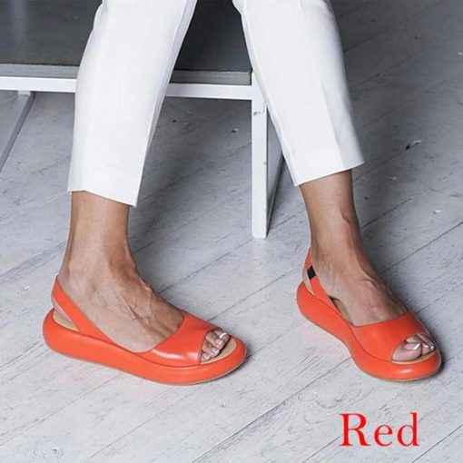 Open Toe Leather SandalShoesWomen-2021-Summer-Sandals-PVC-Le-2