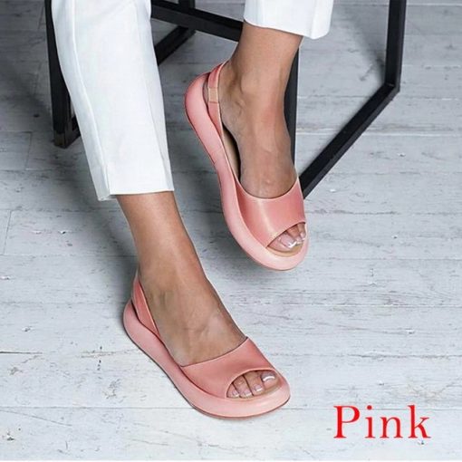 Open Toe Leather SandalShoesWomen-2021-Summer-Sandals-PVC-Le-3