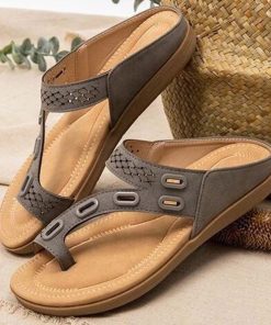 Anti-Slip Vintage SlipperShoesWomen-Sandals-Premium-Orthopedic-1
