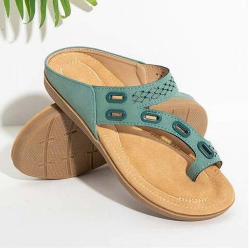 Anti-Slip Vintage SlipperShoesWomen-Sandals-Premium-Orthopedic-2