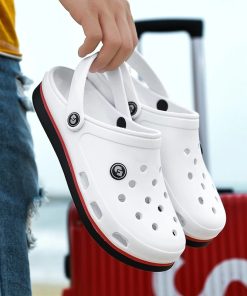 Unisex Clogs SlipperShoes2020-New-Fashion-Sandals-Men-Clo