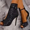 High Heel Party SandalShoes2021-NEW-Women-Sandals-Ankle-Str