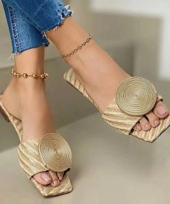Summer Flat SandalShoes2021-New-Woman-Summer-Flat-Sanda-1