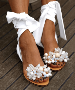 Summer Beaded SandalShoes2021-Sandals-Women-Flat-Sandals