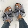 Non-Slip Flat Summer SlipperShoesSummer-Cute-Bowtie-Decorate-Non-1