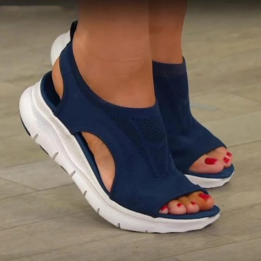Summer Trendy Soft SandalsSandalsWomen-Sandals-Mesh-Casual-Ladies