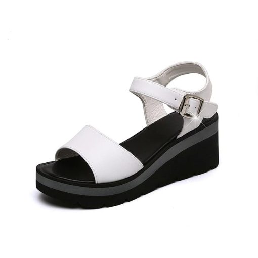 High Heel Open Toe Sandals20w20-Summer-Shoes-Women-Wedges-H